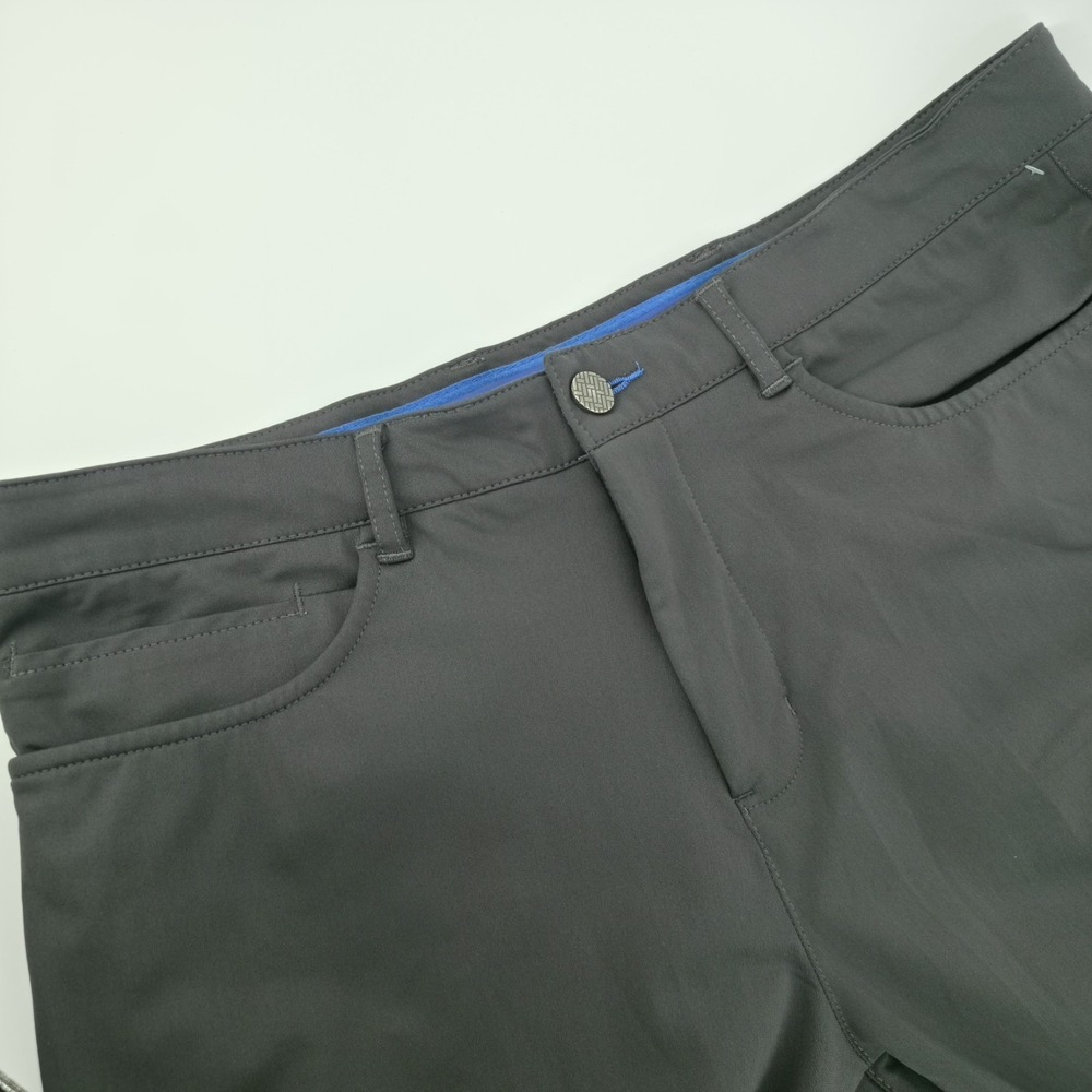 Twillory‎ Pants Mens Size 34x34 Dark Gray Performance Stretch Tailored 5 Pocket